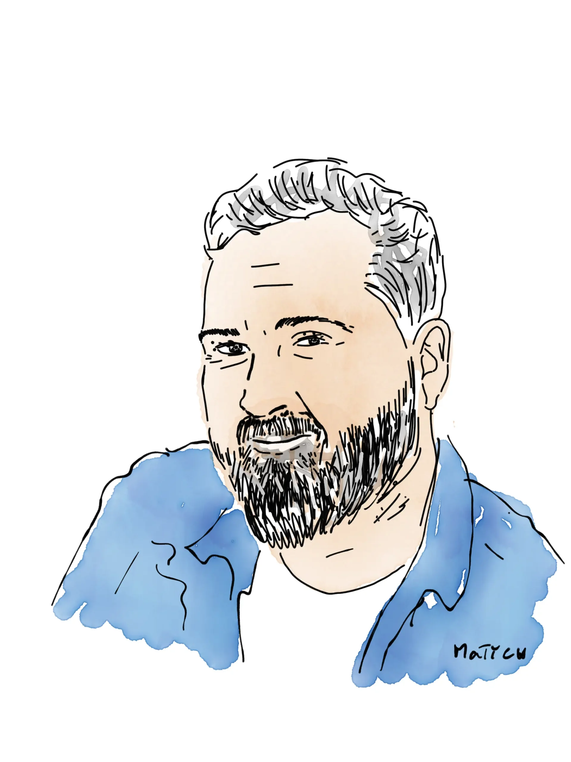 Marcin_Matych_rysunek_portret